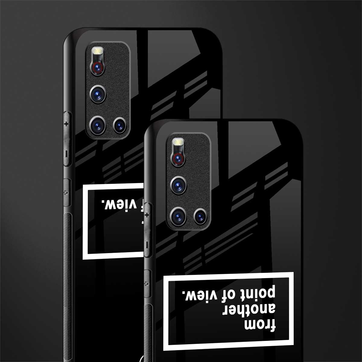 point of view black edition glass case for vivo v19 image-2