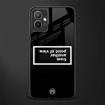 point of view black edition glass case for vivo t1 5g image