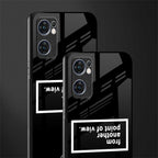 point of view black edition glass case for oppo reno7 5g image-2