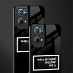 point of view black edition glass case for oppo reno7 pro 5g image-2