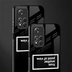 point of view black edition glass case for xiaomi 11i 5g image-2