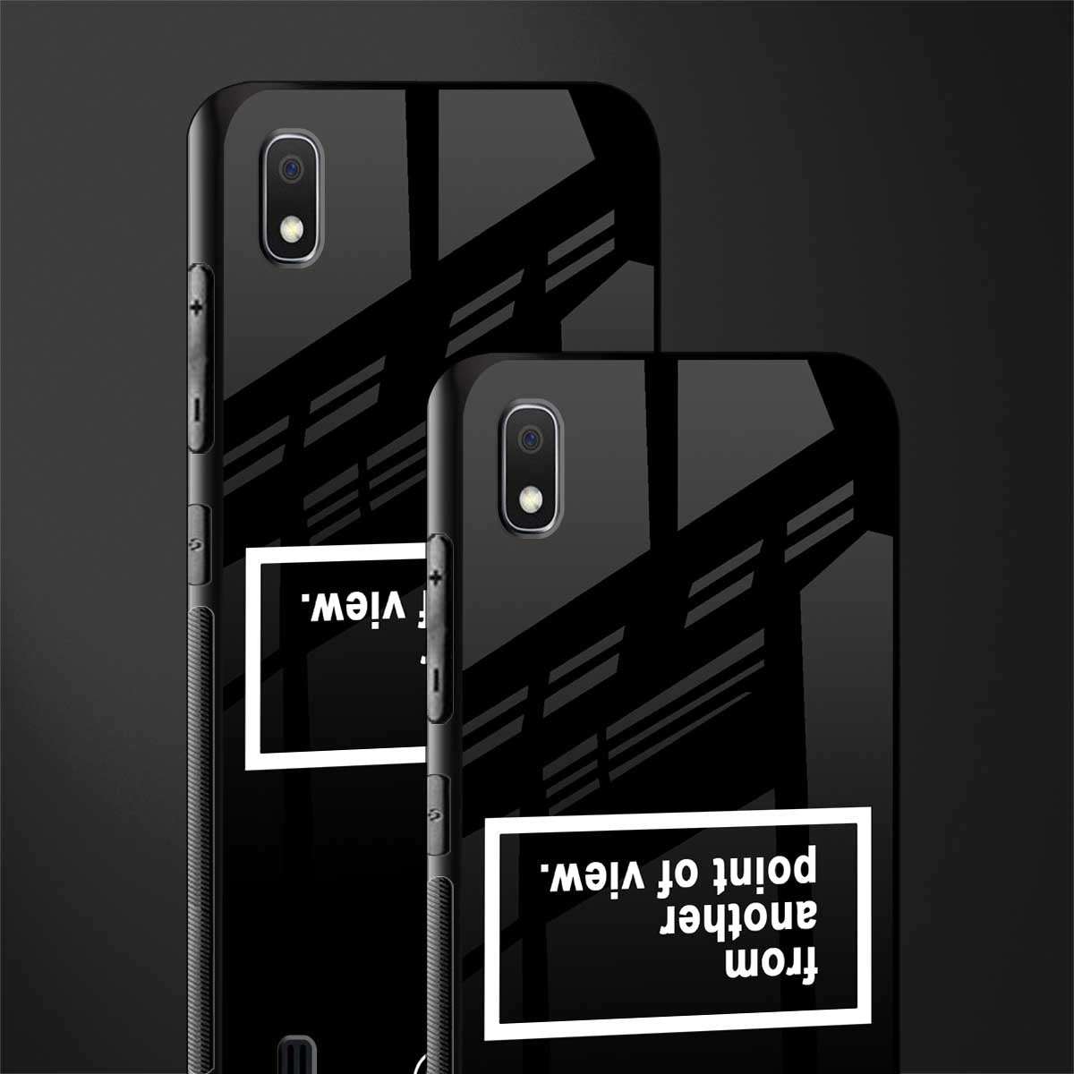 point of view black edition glass case for samsung galaxy a10 image-2
