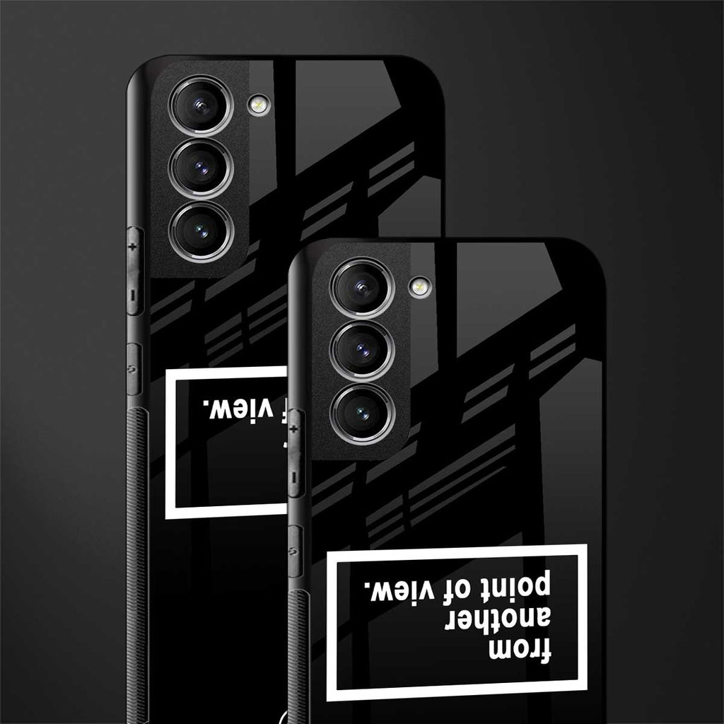 point of view black edition glass case for samsung galaxy s21 image-2