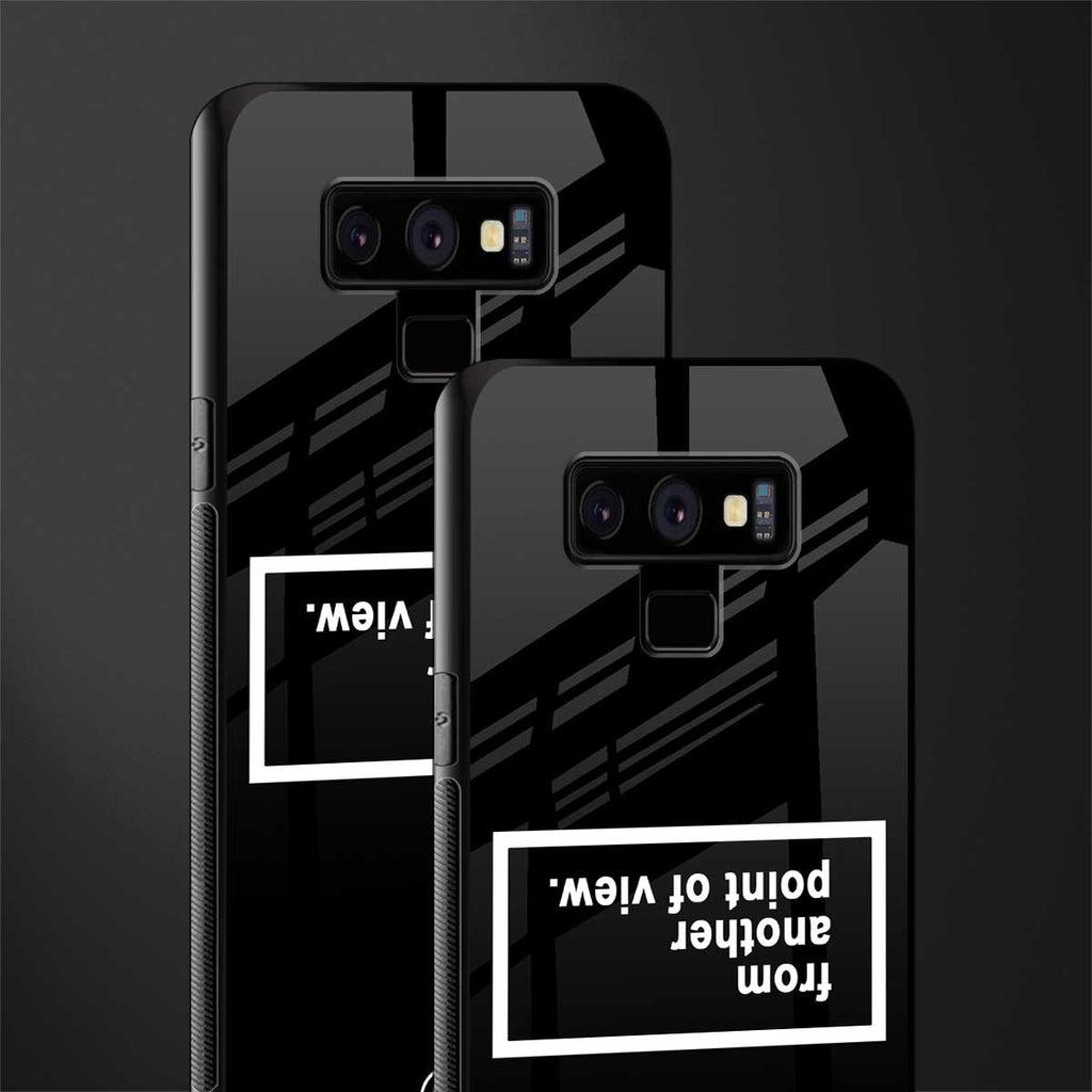 point of view black edition glass case for samsung galaxy note 9 image-2