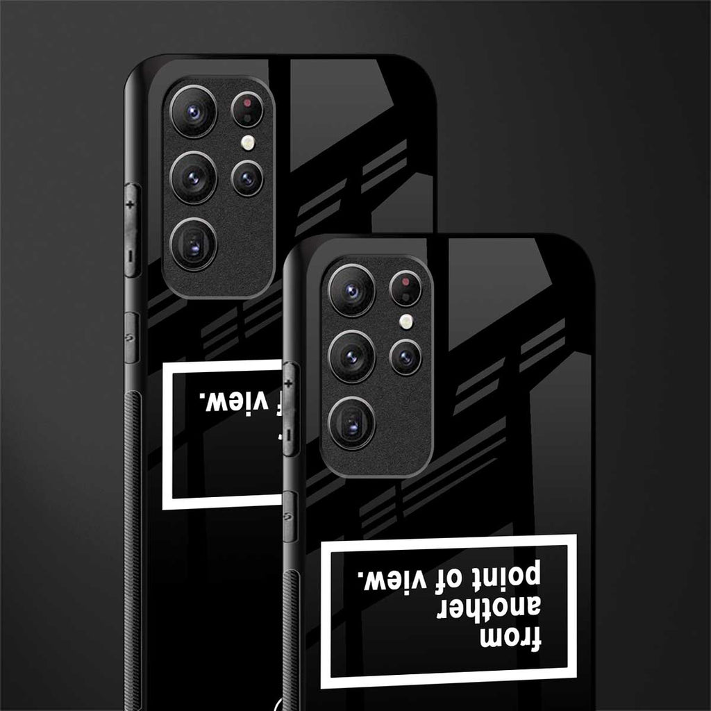 point of view black edition glass case for samsung galaxy s22 ultra 5g image-2