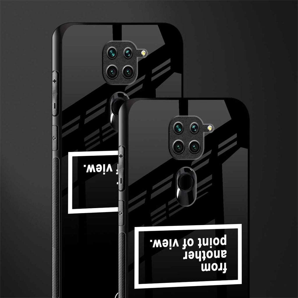 point of view black edition glass case for redmi note 9 image-2