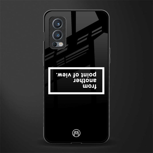 point of view black edition glass case for oneplus nord 2 5g image