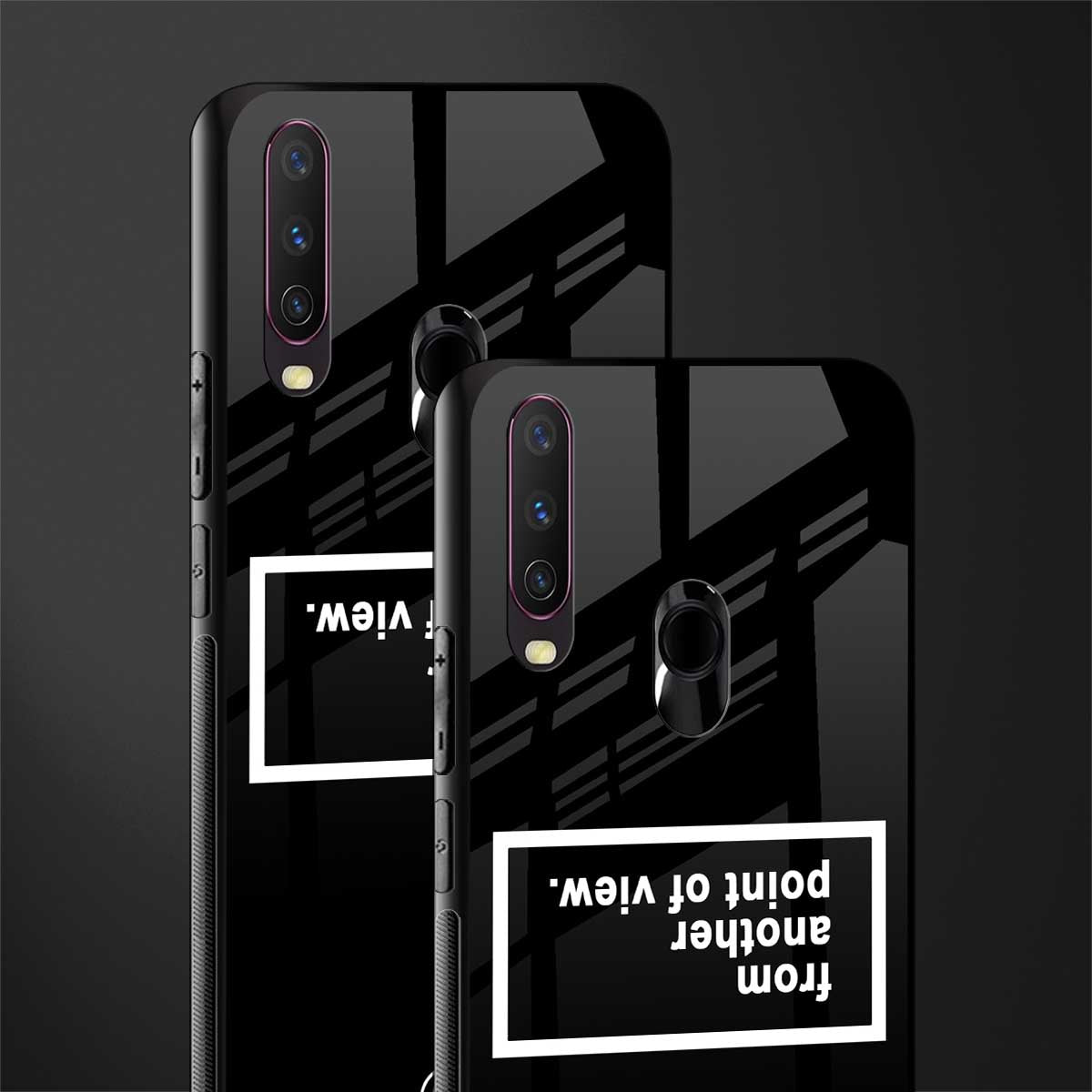 point of view black edition glass case for vivo y17 image-2