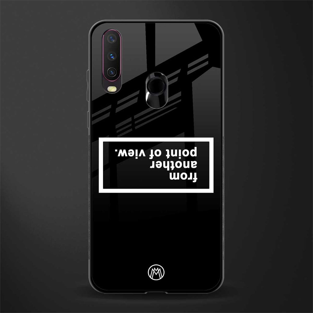 point of view black edition glass case for vivo y17 image