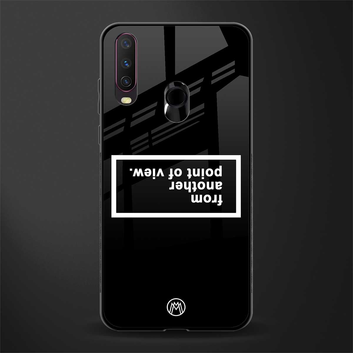 point of view black edition glass case for vivo y17 image