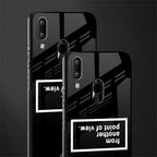 point of view black edition glass case for vivo y91 image-2