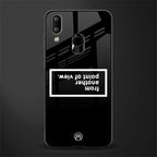 point of view black edition glass case for vivo y91 image