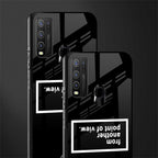 point of view black edition glass case for vivo y50 image-2