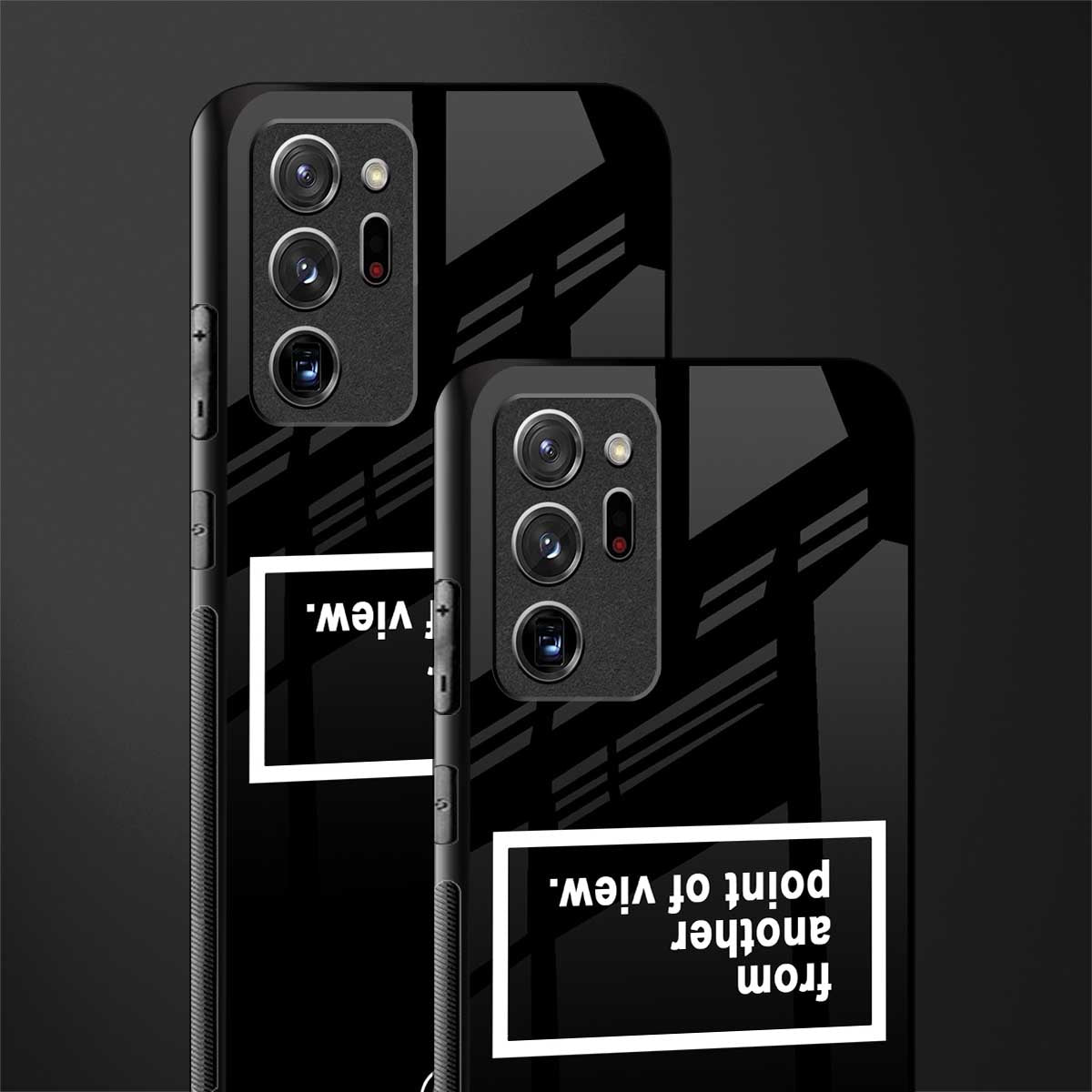 point of view black edition glass case for samsung galaxy note 20 ultra 5g image-2