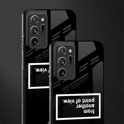 point of view black edition glass case for samsung galaxy note 20 ultra 5g image-2
