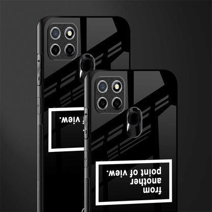 point of view black edition glass case for realme narzo 20 image-2