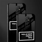point of view black edition glass case for poco m2 image-2