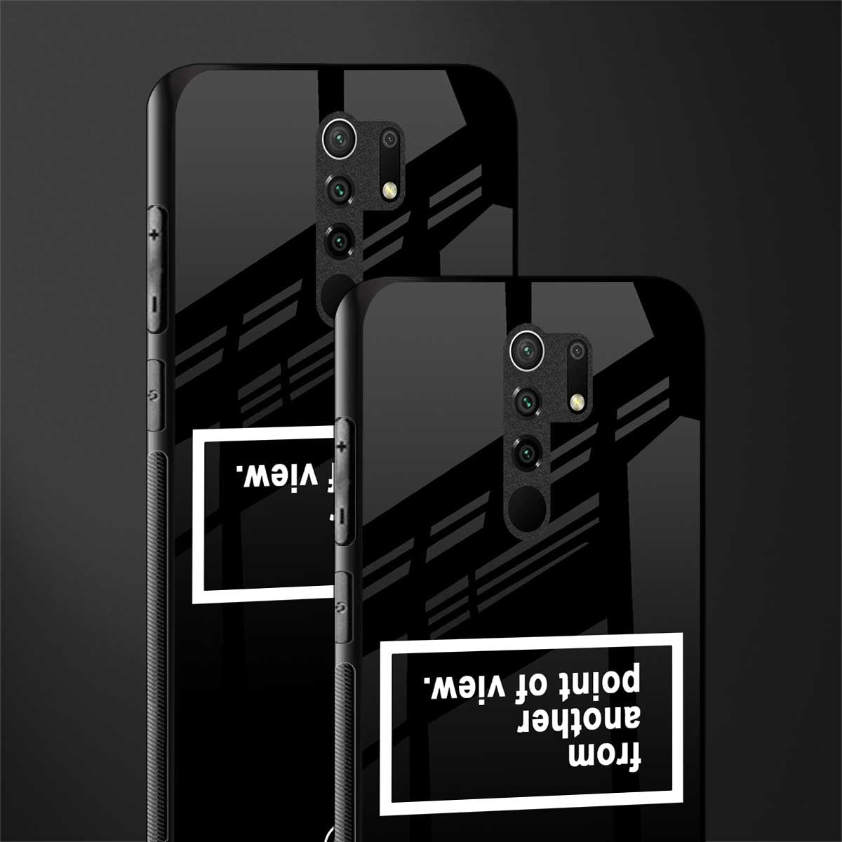 point of view black edition glass case for poco m2 image-2