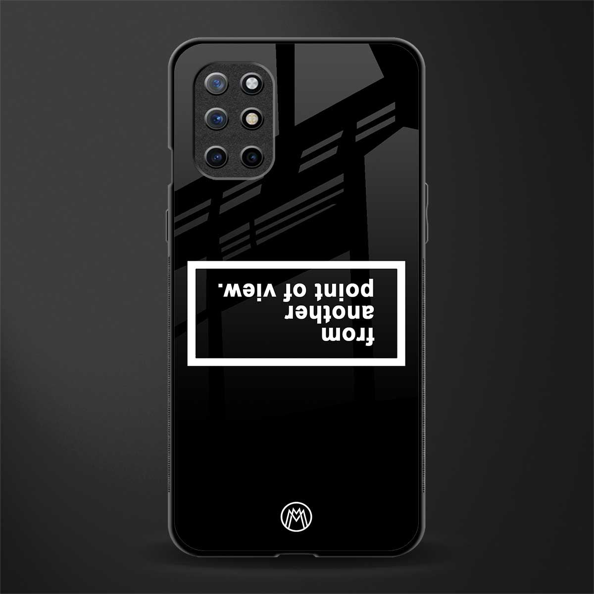 point of view black edition glass case for oneplus 8t image