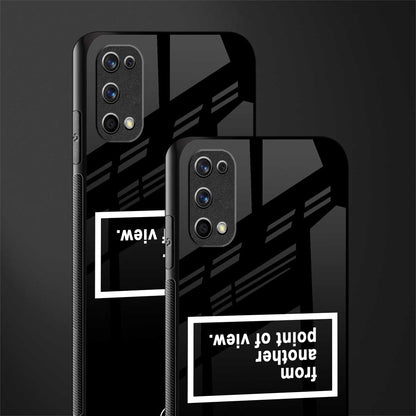 point of view black edition glass case for realme 7 pro image-2