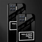 point of view black edition glass case for oppo f17 pro image-2
