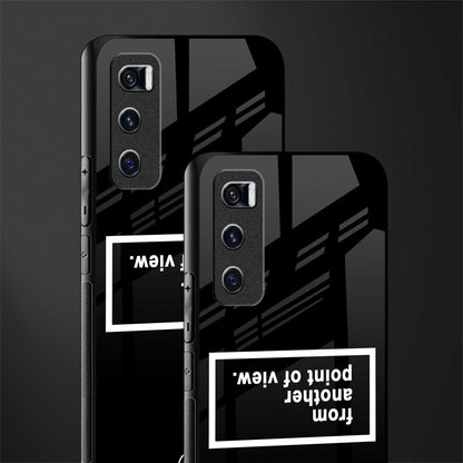 point of view black edition glass case for vivo v20 se image-2