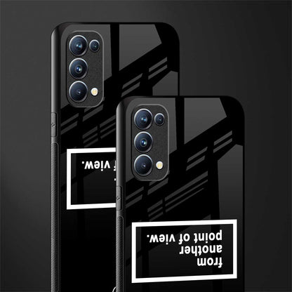 point of view black edition glass case for oppo reno 5 pro image-2