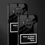 point of view black edition glass case for mi 10i image-2