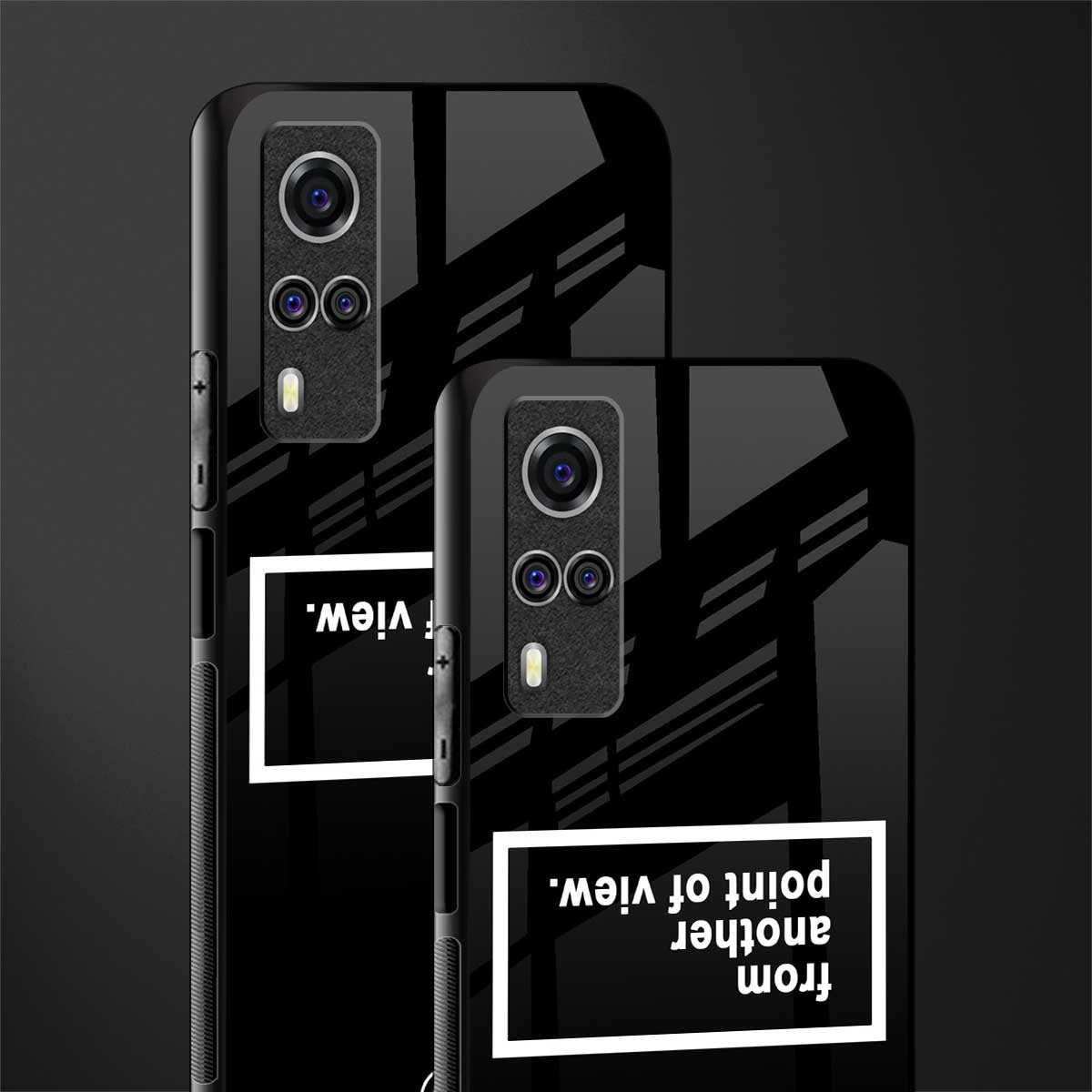 point of view black edition glass case for vivo y51a image-2