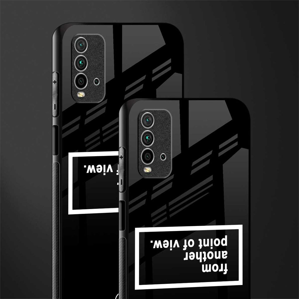 point of view black edition glass case for redmi 9 power image-2