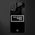 point of view black edition glass case for redmi 9 power image