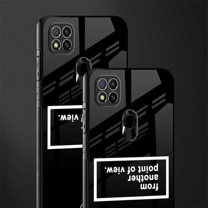 point of view black edition glass case for redmi 9 image-2