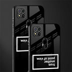 point of view black edition glass case for redmi 9c image-2
