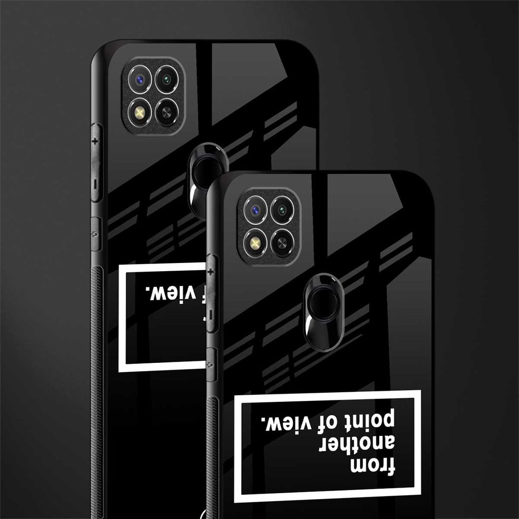 point of view black edition glass case for poco c31 image-2
