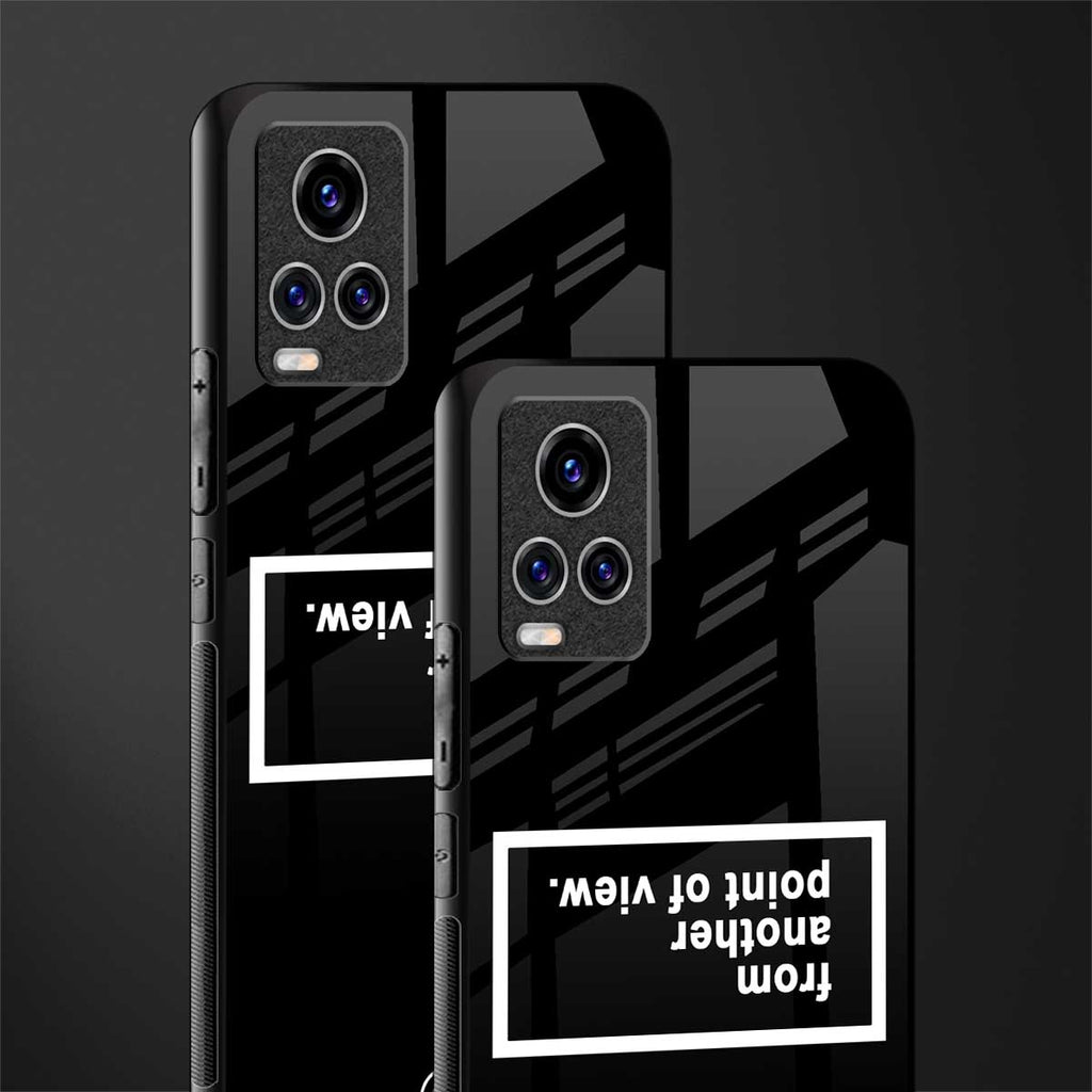 point of view black edition glass case for vivo v20 pro image-2