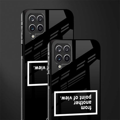 point of view black edition glass case for samsung galaxy m12 image-2