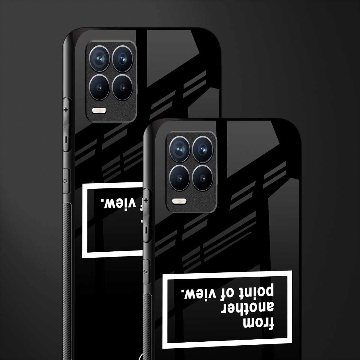 point of view black edition glass case for realme 8 4g image-2