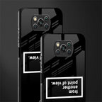 point of view black edition glass case for poco x3 pro image-2