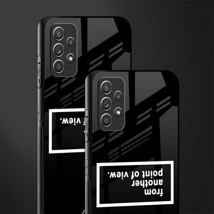 point of view black edition glass case for samsung galaxy a32 4g image-2