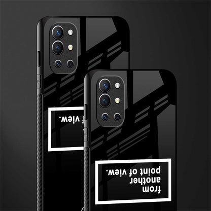 point of view black edition glass case for oneplus 9r image-2