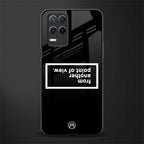 point of view black edition glass case for realme narzo 30 5g image