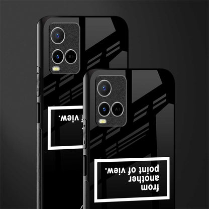 point of view black edition glass case for vivo y21 image-2
