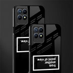 point of view black edition glass case for realme 8i image-2