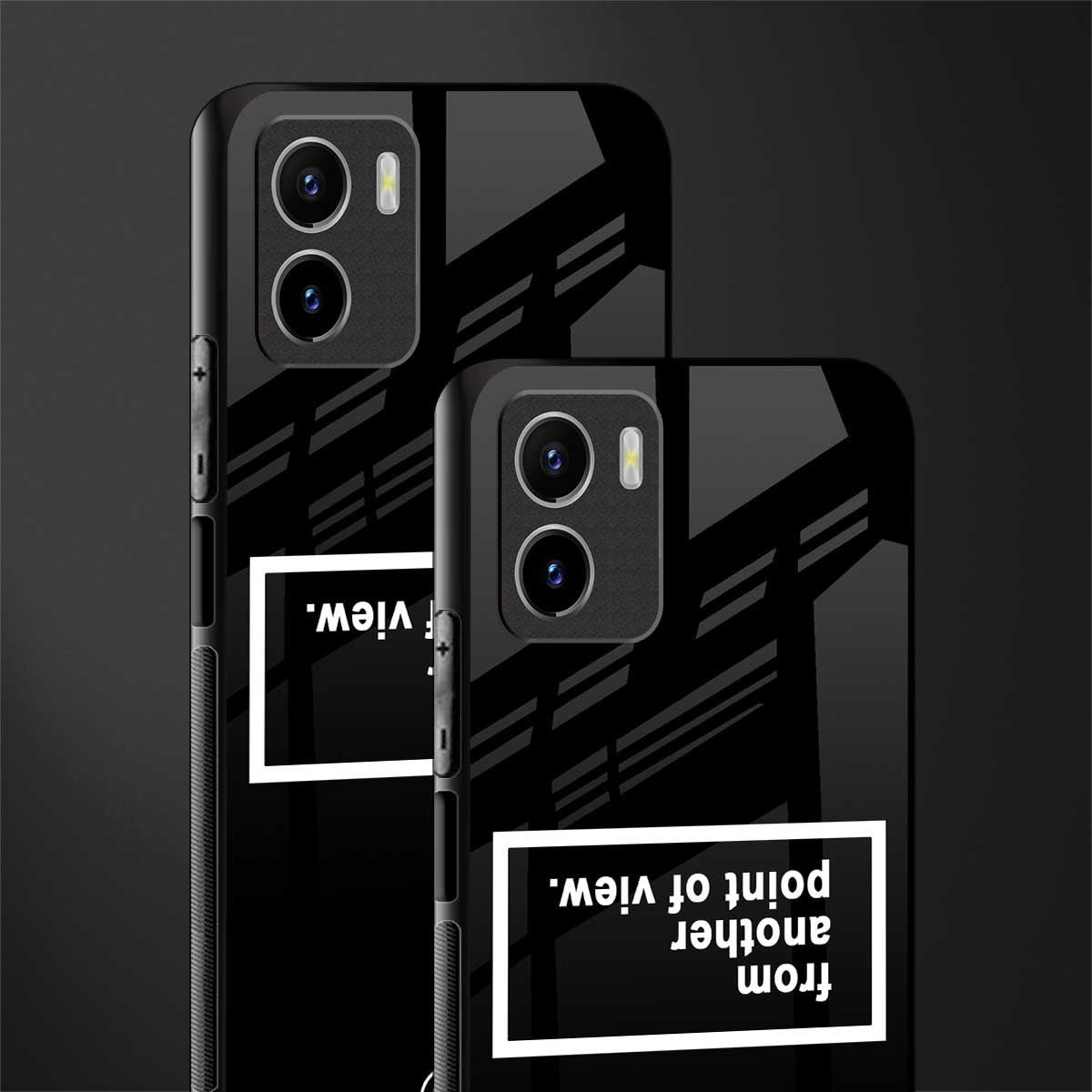point of view black edition glass case for vivo y15s image-2