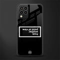point of view black edition back phone cover | glass case for samsung galaxy m33 5g