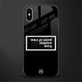 point of view black edition glass case for iphone x image