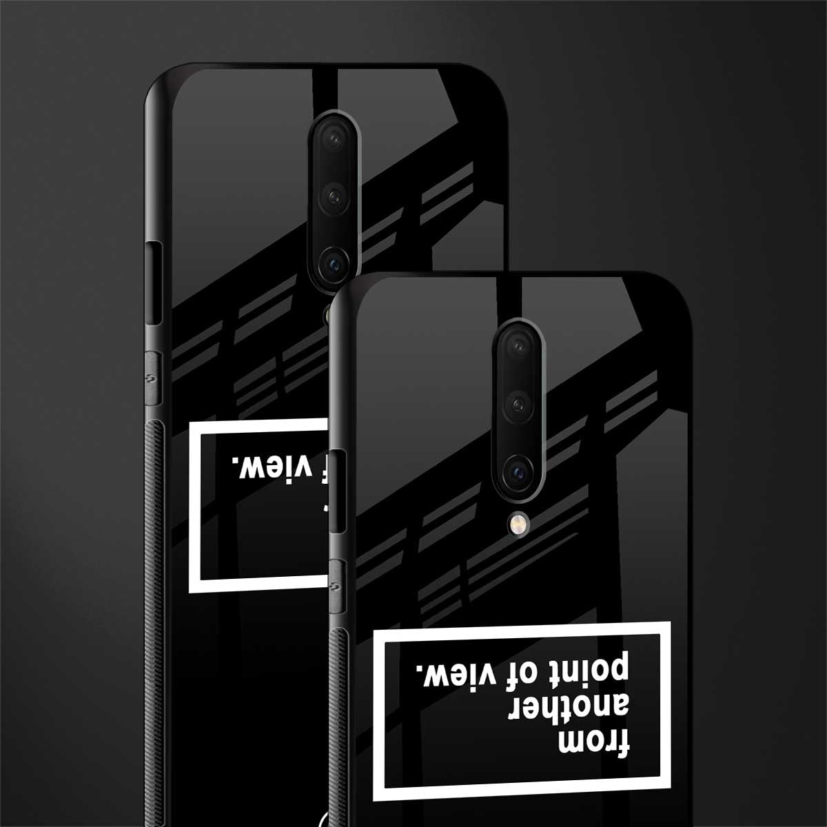 point of view black edition glass case for oneplus 7 pro image-2