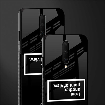 point of view black edition glass case for oneplus 7 pro image-2
