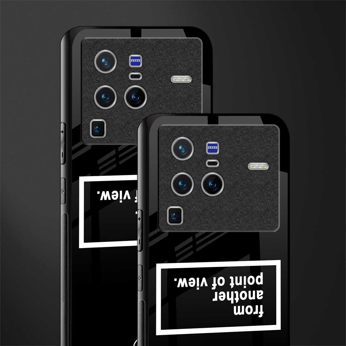 point of view black edition glass case for vivo x80 pro 5g image-2