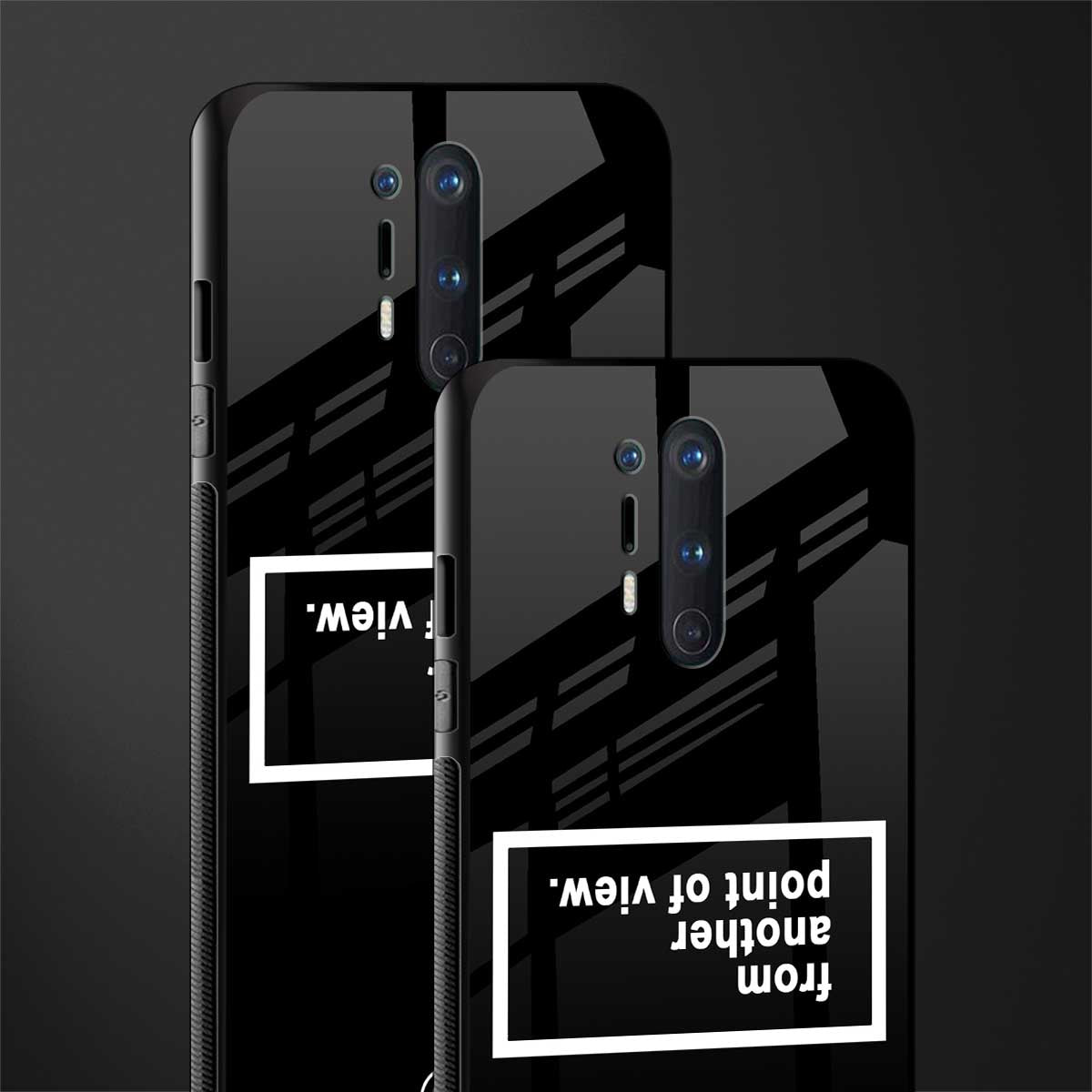 point of view black edition glass case for oneplus 8 pro image-2